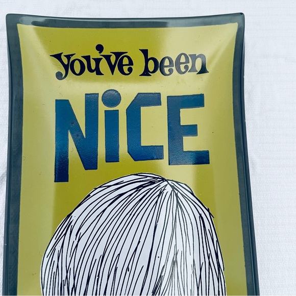 Vintage Houze Art Pt Marion PA 1960’s “you’ve been nice and thank you”tray - Picture 9 of 9